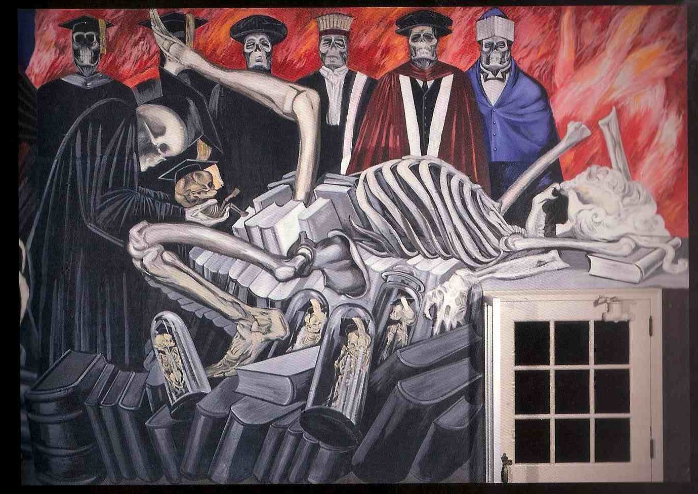 Mural de Orozco, Dioses del Mundo Moderno