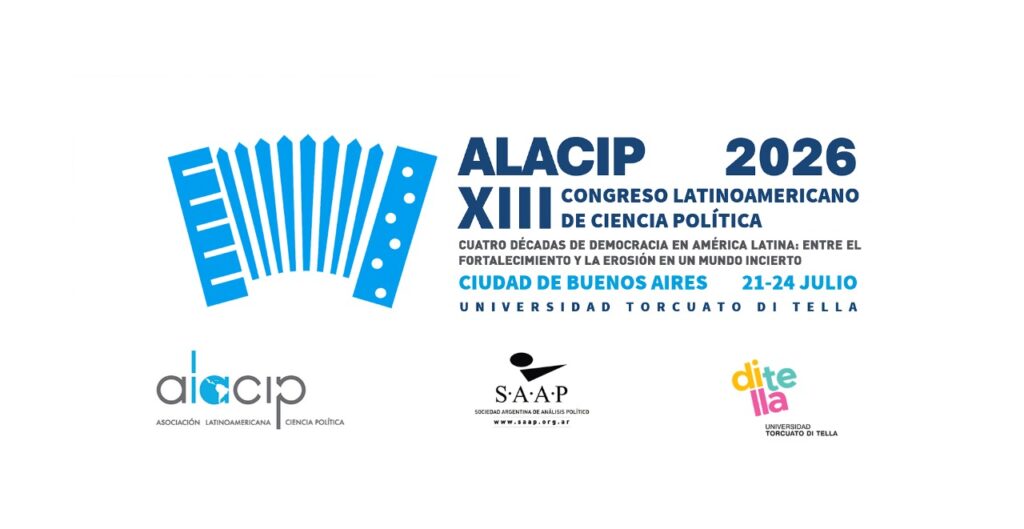 Convocatoria abierta para participar del simposio del Grupo de Investigación en Género y Política (GIGEPOL-ALACIP) – 13º Congreso ALACIP 2026, Ciudad Autónoma de Buenos Aires